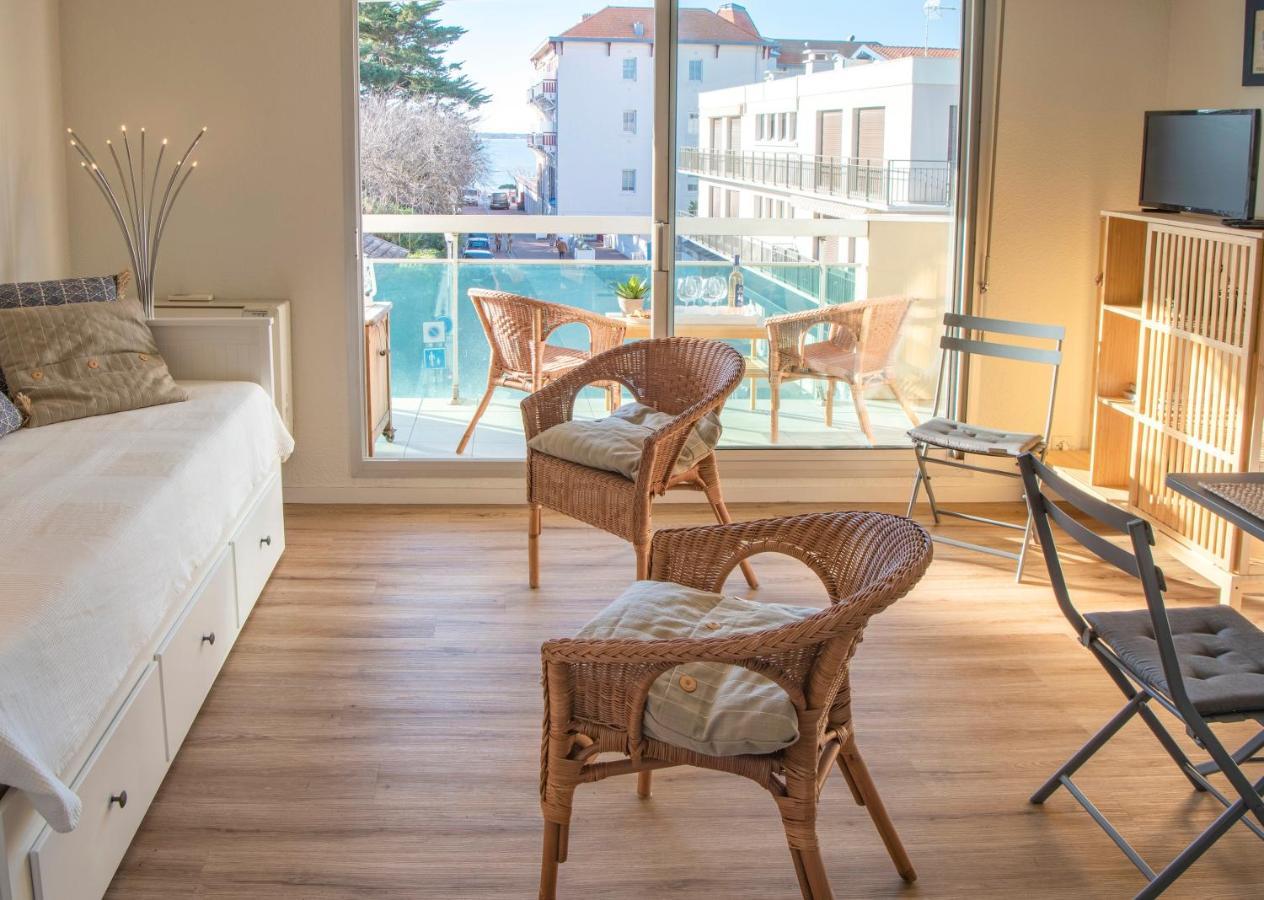 Apartamento Pause Moulleau - Terrasse Et Parking Coeur Moulleau Arcachón Exterior foto
